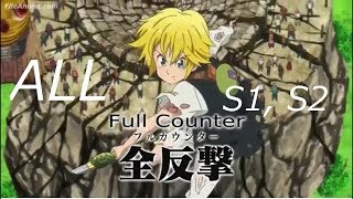 All Full Counters From The Seven Deadly Sins S1 , S2