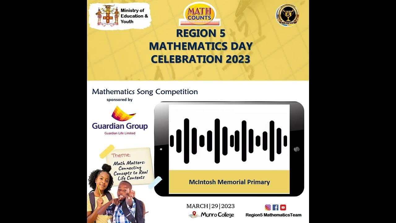 Region 5 Mathematics Team McIntosh Memorial Primary YouTube