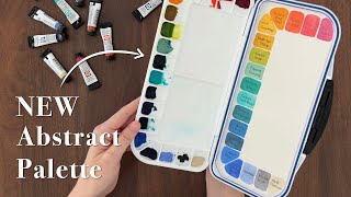 12 Colors I Wish I Bought Sooner 🎨 My New Abstract Watercolor Palette