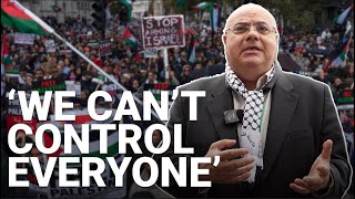 Pro-Palestinian protest organiser challenged on antisemitic incidents