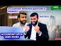"Top 5 Accounting Interview Questions &amp; Answers 🔥 | Accountant In Saudi Arabia #thisismubeen