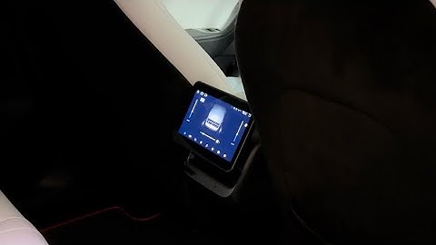 Tesla Model Y / 3 Rear Entertainment Display Firmware Update Troubleshooting | Hansshow