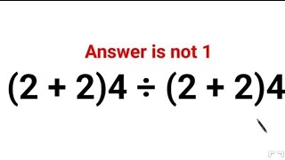 2 2 4 2 2 4 The answer is not 1 Many got it wrong A Ukraine Math Test