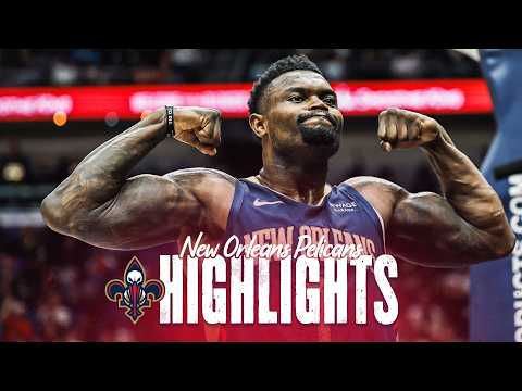 Zion Williamson's Top Plays from First Half of the Season | Pelicans Highlights