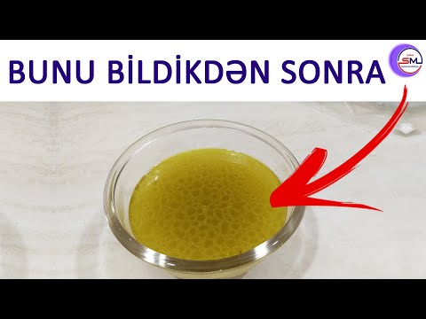 Video: Demirhindi konsentratını soyuducuda saxlamaq lazımdırmı?