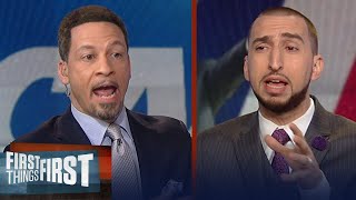 Chris Broussard And Nick Wright React To Lebron Calling The Ncaa Corrupt First Things First