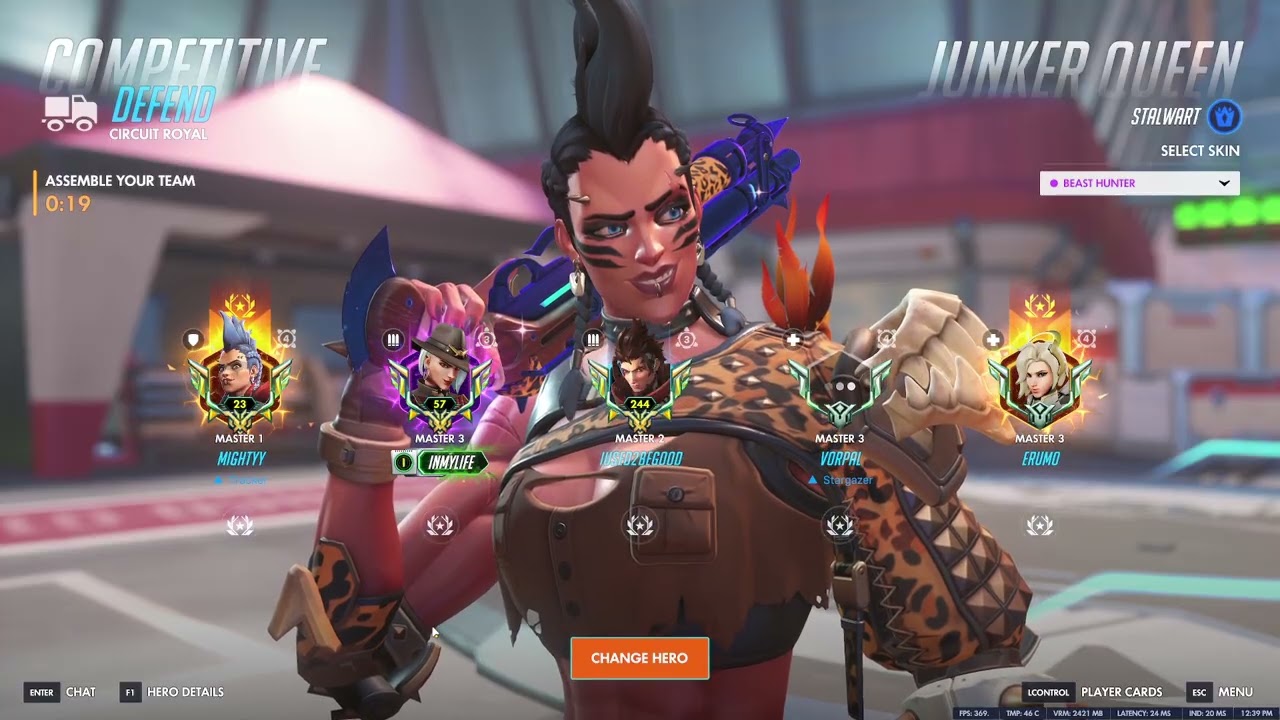 Overwatch This Is How Rank 1 JunkerQueen Mighty Really Plays -POTG-