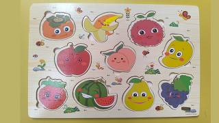 🍎 Fruit Jigsaw Puzzle Challenge for Kids | Can You Name All the Fruits? screenshot 3