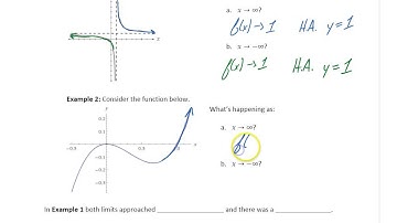 Busi Calc Asymptotes & End Behavior - Understanding End Behavior