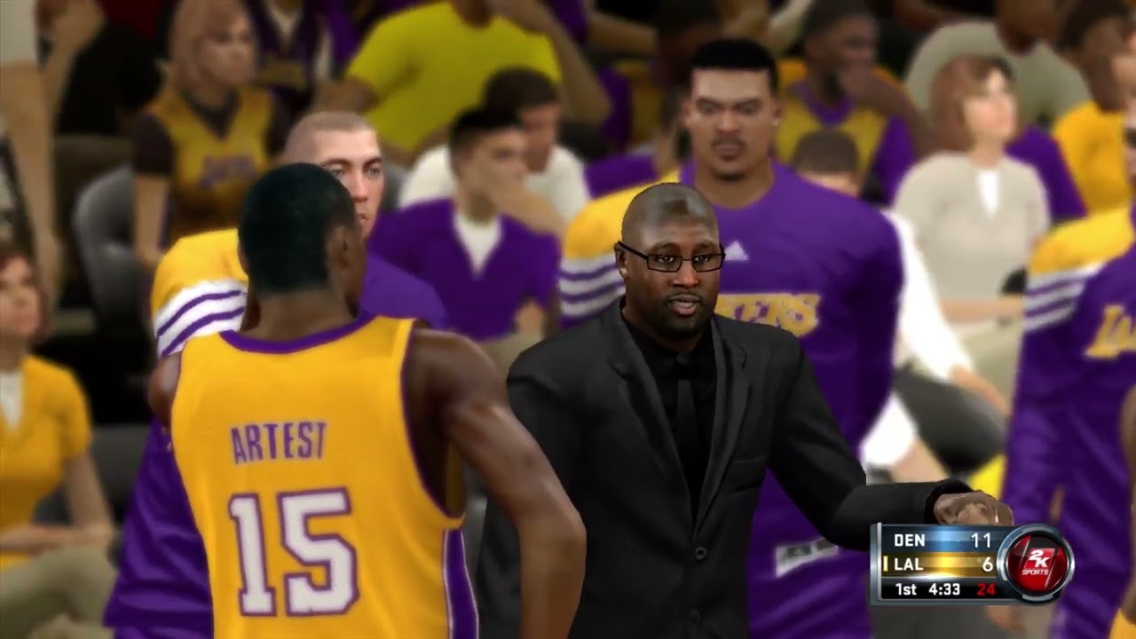 NBA 2K12 Gameplay - Denver Nuggets vs Los Angeles Lakers
