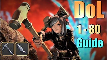 Gatherer - Botanist/Miner 1-80 Leveling Guide | Beginner & Endwalker-friendly