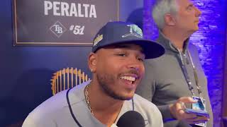 Freddy Peralta is in the World Series -- and pitching against the Brewers