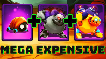 ▶️400 || Expensive Deck for TRIPLE MANA RUSH Event Badland Brawl Gameplay