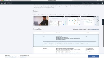 Creating Watson Studio Service