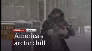 Weather Events 2021 - Winter storm tightens grip in southern states (USA) - BBC - 16th February 2021