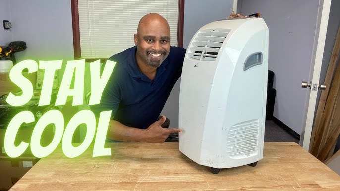 Black and Decker BPACT10WT Portable Air Conditioner, 10,000 BTU, Unbox,  Product 360, Product Demo 