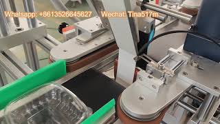 Plastic Clamshell Box C Wrap Three Sides Labeling Machine