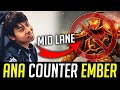 ANA knows exactly How to Lane EMBER SPIRIT Mid