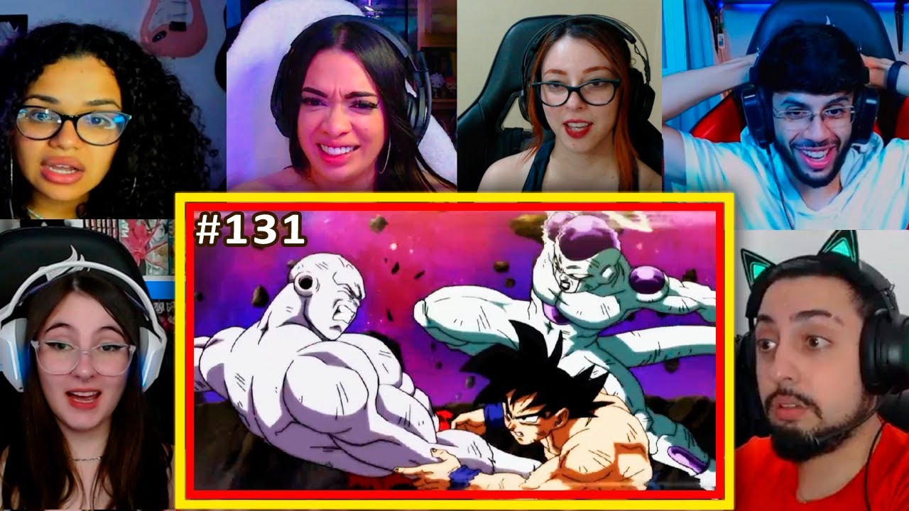FINAL de Dragon Ball Super Episodio 131 MULT-REAÇÕES!