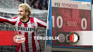 Precizai prieš 15 metų: PSV 𝐕𝐄𝐑𝐍𝐄𝐃𝐄𝐑𝐓 Feyenoord su 10-0 😳🥵