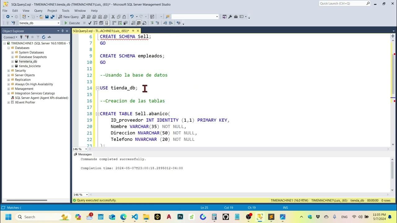 CREACION DE TABLAS SQL GRUPO 1 TEMA 4 - CLASE ITLA - YouTube