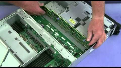 IBM System x3755 M3 - FRU - Install Hard Drive Backplane