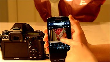 Pentax K-3 FluCard Tethering Demo