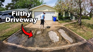 Elderly Lady COULD NOT Afford To Clean Her Driveway So I Did It FOR FREE