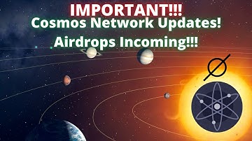 Cosmos Network Important Updates! New Projects - IBC & Airdrops!!! Add IBC Router To HUB!!!