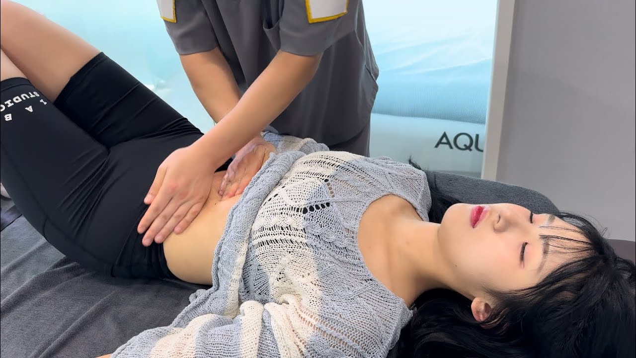 (도수치료)염세빈 치어리더 4K무편집 Full영상/Muscle Release&Stretching Manual Therapy Technique-JK메디컬교정센터