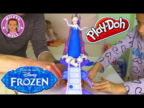 PLAY-DOH KNETMASSSE FROZEN EISKÖNIGIN ELSAS EISPALAST | MILEYS WELT