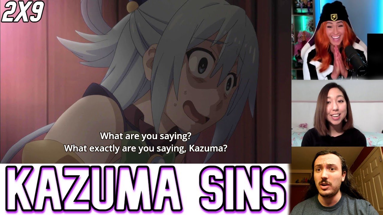 Kazuma's Confession 😭😂 #konosuba #satoukazuma #aqua #megumin #darkne