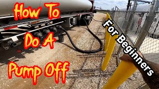 How To Unload A Tanker via Pump Off