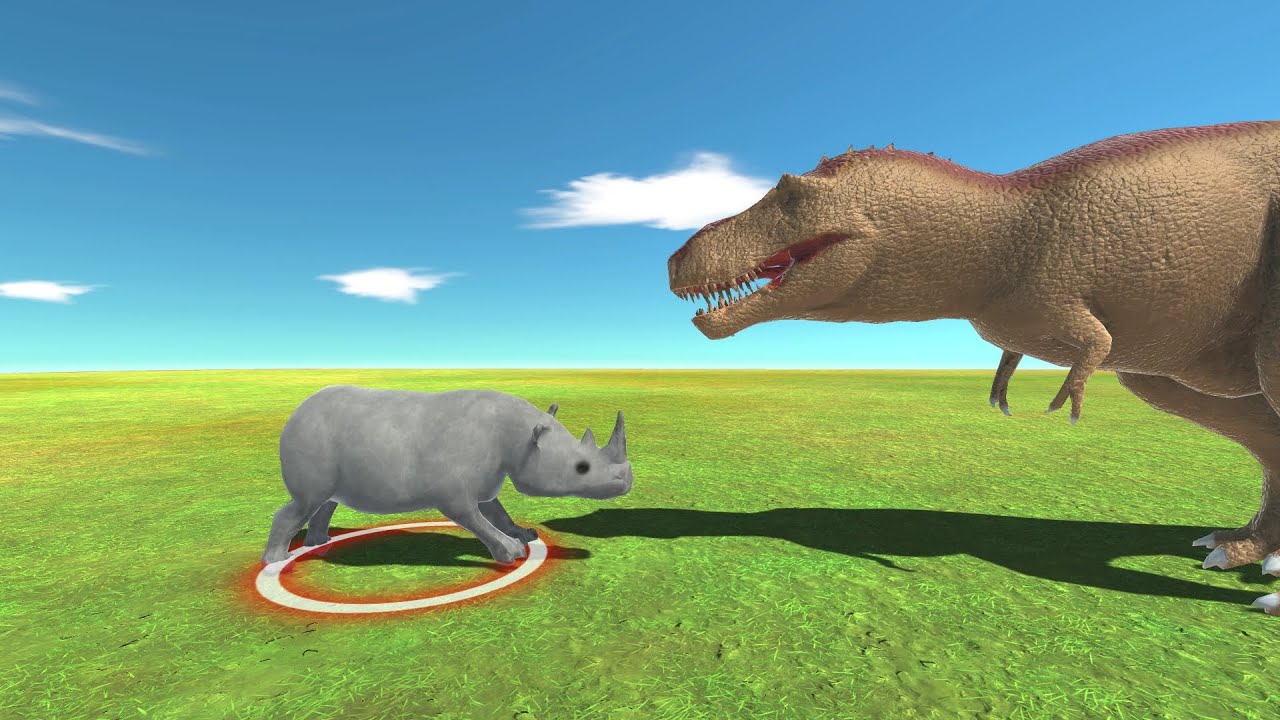 Who Is The Strongest - Rhinoceros Vs Every Unit ARBS Animal Revolt Battle Simulator