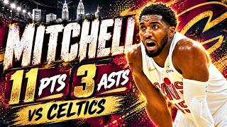 Donovan Mitchell 11 pts 3 asts vs Celtics 2026 Preseason