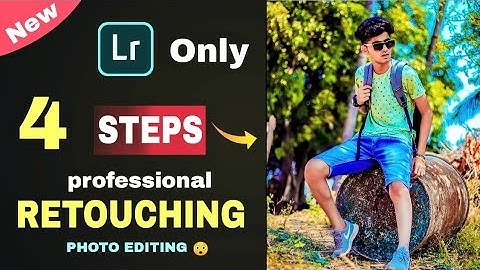 Lightroom mobile professional photo retouching in 4 simple steps - As Editz