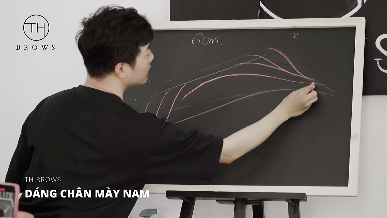 HƯỚNG DẪN TẠO DÁNG, VẼ CHÂN MÀY NAM - youtube