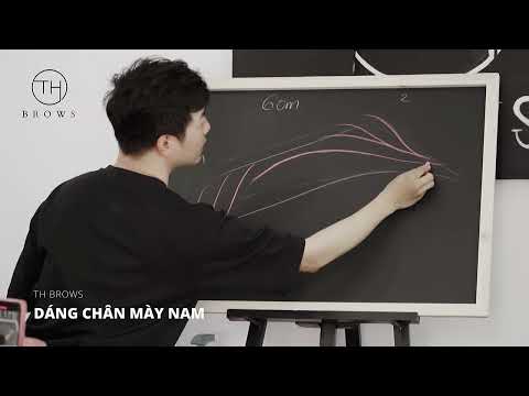 Video HƯỚNG DẪN TẠO DÁNG, VẼ CHÂN MÀY NAM - youtube