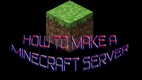 How To Make A MInecraft Server - Mineshafter