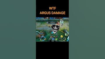 ARGUS DAMAGE BRO || ARGUS DAMAGE HACK BRO 🤫 #ARGUS #Shorts #MLBB #mobilelegends