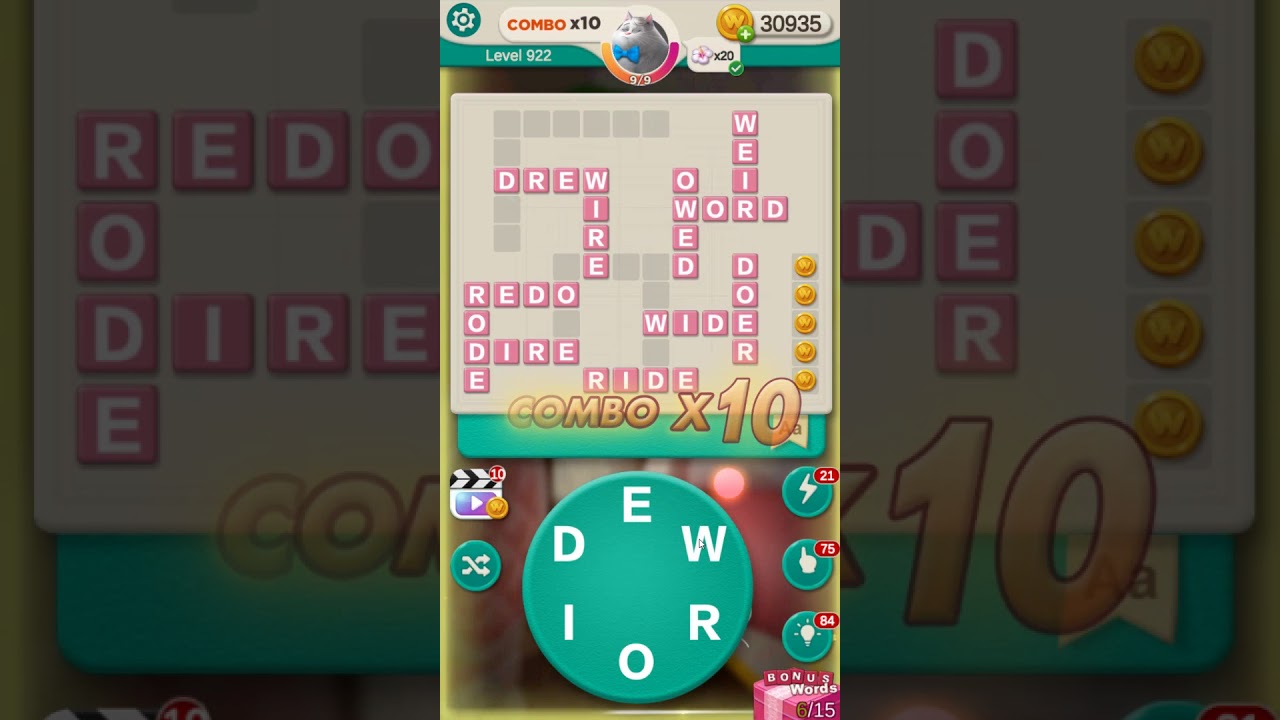 WORD VILLAS level 922
