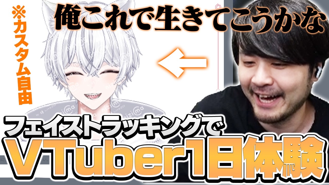 カスタムした猫耳系VTuberに路線変更するか迷うk4sen【nizima/Live2D公式】