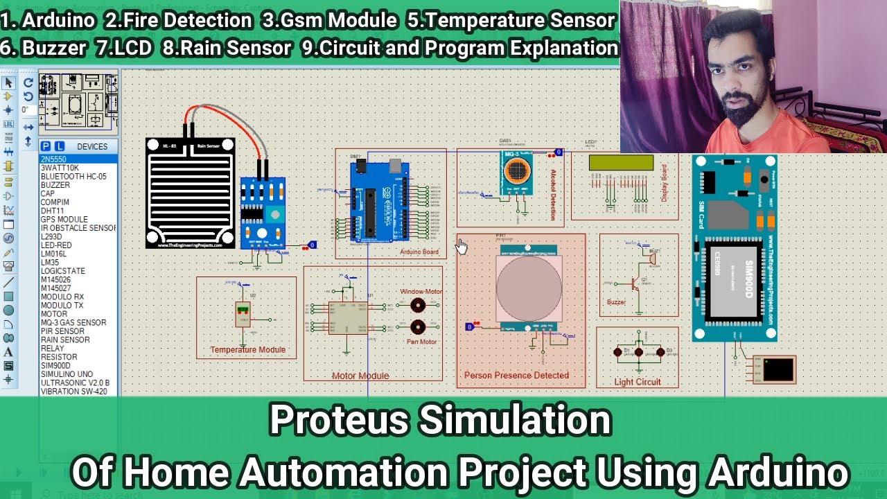 Home Automation Project Using Arduino | Explanation with Circuit Design ...