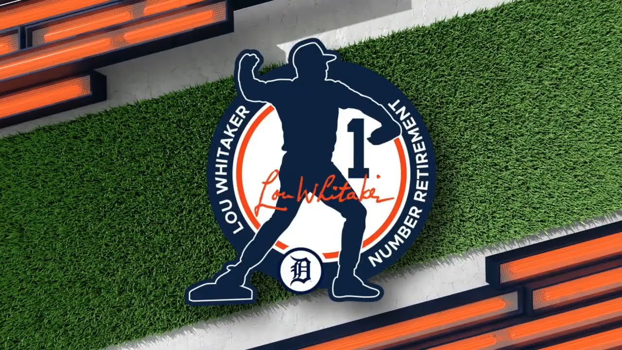 Complete Lou Whitaker Jersey Retirement Ceremony YouTube
