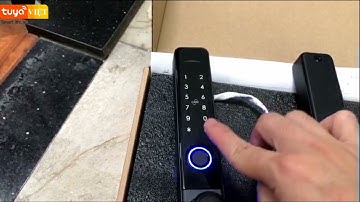 Hướng dẫn sử dụng khóa Tuya XF05