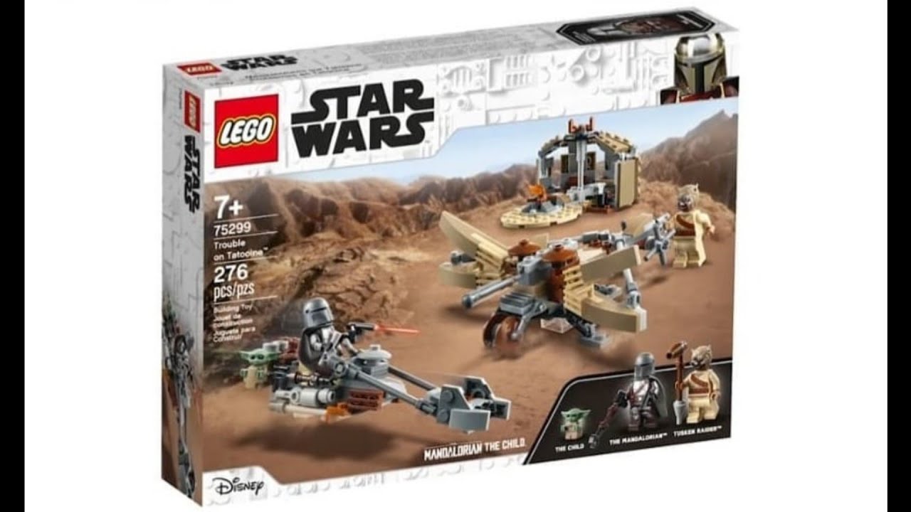 Обзор изображений LEGO Star Wars 75299 Trouble on Tatooine