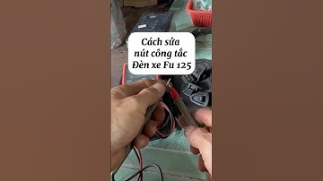 Cách sửa nút công tắc điện xe Honda #shorts