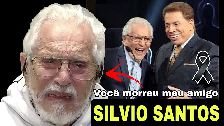 🚨CARLOS ALBERTO DE NÓBREGA- chora ao falar da morte de SILVIO SANTOS