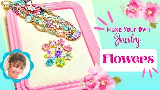 EASY DIY Beaded Flowers For Jewelry Making