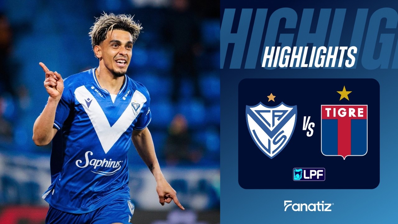 Vélez Sarsfield bat Tigre 3-2 : Résumé Liga Profesional